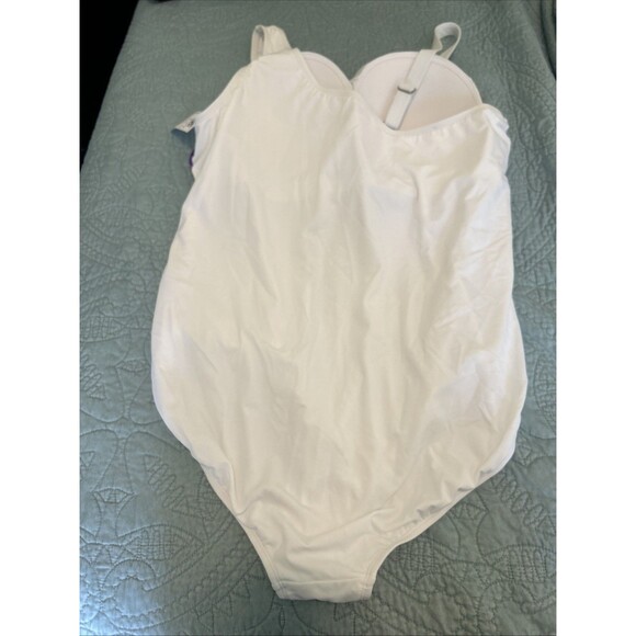 Isaac Mizrahi Live! Bridgehampton Printed One Piece Swimsuit - Picture 4 of 6